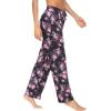Ekouaer Women Pajama Pants Comfy Pj Bottom with Pockets Stretch Plaid Sleepwear(B-print 19)