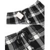 Ekouaer Women Pajama Pants Comfy Pj Bottom with Pockets Stretch Plaid Sleepwear(Plaid 4)