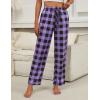 Ekouaer Womens 2 Pack Lounge Pants Comfy Pajama Pants Plaid Pajama Bottoms with Pockets Drawstring Pj Bottoms Pants(2 Pack-set 16)