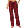 Ekouaer Womens 2 Pack Lounge Pants Comfy Pajama Pants Plaid Pajama Bottoms with Pockets Drawstring Pj Bottoms Pants(2 Pack-set 2)