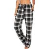 Ekouaer Womens 2 Pack Lounge Pants Comfy Pajama Pants Plaid Pajama Bottoms with Pockets Drawstring Pj Bottoms Pants(2 Pack-set 7)