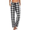 Classic Black and White Plaid