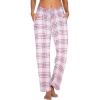 Pink and White Plaid