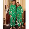 Ekouaer Christmas Matching Onesie for Couples Elk Antler Hooded Zipper Long Sleeve Pajamas with Pockets S-XXL(Christmas Gift Green)