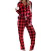 Big Black Red Plaid