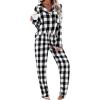 Black White Plaid