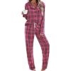 Hot Pink Brown Plaid