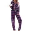 Pink Blue Plaid
