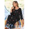 Ekouaer Women Long House Coat Zipper Front Robes Full Length Nightgowns with Pockets Striped Loungewear S-4XL(Colorful Butterfly)
