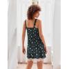 Ekouaer Womens Nightgown 2 Pack Nightgown V Neck Lace Sleepwear Sleeveless Chemise Women’s nightgowns & sleepshirts S-XXL(Black+grey Star)