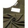 Ekouaer Women’s Nursing/Delivery/Labor/Hospital Nightdress Short Sleeve Maternity Nightgown with Button S-XXL(Army Green)