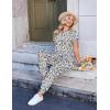 Ekouaer Jumpsuits for Women Dressy Summer Romper Casual Spring Vacation Outfits 2026 One Piece Travel Clothes(Floral 366)