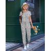 Ekouaer Jumpsuits for Women Dressy Summer Romper Casual Spring Vacation Outfits 2026 One Piece Travel Clothes(Floral 366)