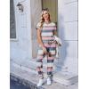 Ekouaer Jumpsuits for Women Dressy Summer Romper Casual Spring Vacation Outfits 2026 One Piece Travel Clothes(Floral 669)