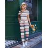 Ekouaer Jumpsuits for Women Dressy Summer Romper Casual Spring Vacation Outfits 2026 One Piece Travel Clothes(Floral 669)