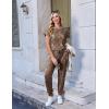 Ekouaer Jumpsuits for Women Dressy Summer Romper Casual Spring Vacation Outfits 2026 One Piece Travel Clothes(Floral 721)