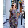 Ekouaer Jumpsuits for Women Dressy Summer Romper Casual Spring Vacation Outfits 2026 One Piece Travel Clothes(Floral 887)