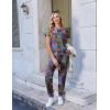 Ekouaer Jumpsuits for Women Dressy Summer Romper Casual Spring Vacation Outfits 2026 One Piece Travel Clothes(Floral 887)
