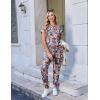 Ekouaer Jumpsuits for Women Dressy Summer Romper Casual Spring Vacation Outfits 2026 One Piece Travel Clothes(Lilac)