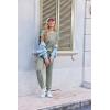 Ekouaer Jumpsuits for Women Dressy Summer Romper Ribbed Knit Casual Travel Outfits 2026 Vacation Beach Clothes(Celadon Green)