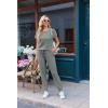 Ekouaer Jumpsuits for Women Dressy Summer Romper Ribbed Knit Casual Travel Outfits 2026 Vacation Beach Clothes(Dark Olive)