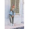 Ekouaer Jumpsuits for Women Dressy Summer Romper Ribbed Knit Casual Travel Outfits 2026 Vacation Beach Clothes(Dark Olive)