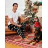 Ekouaer Men’s Pajama Pants Ultra Lightweight Pjs Bottoms Soft Sleep Jogger Pants with Pocket Drawstring(Xmas Light Bulbs)