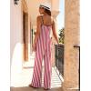 Ekouaer Women Jumpsuits Casual Boho Overalls Sleeveless Spaghetti Strap Long Pants Romper with Pockets(Flag American)