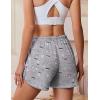Ekouaer Women’s Pajama Shorts Elastic Waist Sleep Shorts Stylish Lounge Shorts Casual Comfy Sweat Shorts(Butterfly)