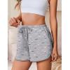 Ekouaer Women’s Pajama Shorts Elastic Waist Sleep Shorts Stylish Lounge Shorts Casual Comfy Sweat Shorts(Butterfly)