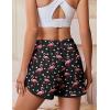 Ekouaer Women’s Pajama Shorts Elastic Waist Sleep Shorts Stylish Lounge Shorts Casual Comfy Sweat Shorts(Flamingo)