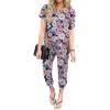 Ekouaer Jumpsuits for Women Dressy Summer Romper Casual Spring Vacation Outfits 2026 One Piece Travel Clothes(Lilac)