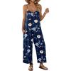 Floral Navy Blue
