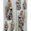 Ekouaer 2 Pack Women’s Capri Pajama Sets Short Sleeve Two-Piece Pjs V Neck Tops & Pants Printed Lounge Sets S-3XL(Gp3)