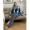Ekouaer Pajama Pants for Women Soft Comfy Pajama Bottoms Casual Stretch Wide Leg Pants with Pockets(Heather Dark Grey)