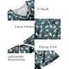 Ekouaer Silk Pajama for Women Short Sleeve Satin Pj Set Two Piece Soft Sleepwear Loungewear, S-XXL(Dark Blue Cat & Heart)