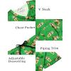Ekouaer Silk Pajama for Women Short Sleeve Satin Pj Set Two Piece Soft Sleepwear Loungewear, S-XXL(Tiger & Polka Dots)