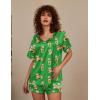 Ekouaer Silk Pajama for Women Short Sleeve Satin Pj Set Two Piece Soft Sleepwear Loungewear, S-XXL(Tiger & Polka Dots)