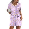 Teddy-purple Striped