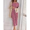 Ekouaer 2 Pack Womens Pajamas Sets Short Sleeve Tops and Capri Pants Pjs Colorful Printed Sleepwear Sets(Stars  Love)