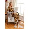 Ekouaer Pajamas for Women Set 2 Piece Lounge Set Short Sleeve Pjs Joggers Long Pants Sleepwear with Pockets(Black Halloween)