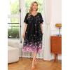 Ekouaer Women’s House Dress with Pockets(Cherry Blossoms)