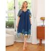 Ekouaer Women’s House Dress with Pockets(Mandola)