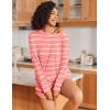 Ekouaer Womens Pajama Sets 2 Piece Lounge Set Casual Long Sleeve Loungewear Matching Sleepwear(Pink Tie-dye)
