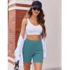 Ekouaer Womens Pajamas 2 Piece Lounge Sets Oversized V Neck T-Shirts Tops Biker Shorts Set Workout Reversible Tracksuit S-XXL(Dark Blue)