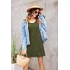Ekouaer Women’s Racerback Sleeveless Nightgown(Army Green)