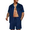 Navy Striped