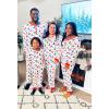Ekouaer Christmas Pajamas for Family Matching Pj Sets Womens Mens Kids Pjs Long Sleeve Sleepwear Lounge Sets Outfits(White-christmas Deer)