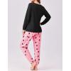 Ekouaer Pajama Sets for Women 2 Piece Plaid Pjs Long Sleeve Lounge Sets Comfy Gingham Nightwear with Pockets(Butterfly)
