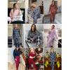 Ekouaer Pajamas Set for Women Soft Comfy Pjs Sets Long Sleeve Sleepwear Loungewear S-XXL(Army Green)